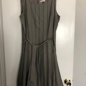 Calvin Klein Pleated Dress